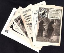 Group of 7 Single c1885-1920 Railroad Advertising Pages from Publications picture