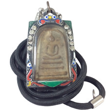 Rare Phra Somdej Wat Rakang Necklace Pendant That Buddha Amulet Lucky Power E9 picture