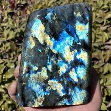 4.38LB  Natural Gorgeous Labradorite Quartz Crystal Stone Specimen Healing picture
