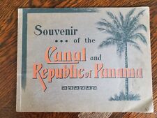 30 PG PHOTO SOUVENIR OF THE PANAMA CANAL by I. L. Maduro's Souvenir Shop c.1910 picture