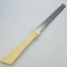 Vintage QUIKUT QUIKKLE Stainless KNIFE-SLICING Bread-Frozen Food-Carving Blade  picture