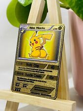Thicc Pikachu - Gold Metal Pokemon Card - Novelty - Lover - TRACKED POST picture
