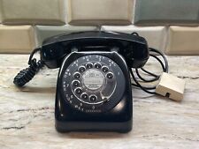 Vintage Automatic General Electric Monophone Black Rotary Dial Telephone  picture