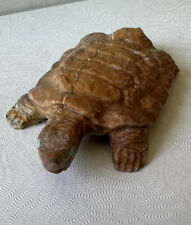 Zuni Turtle Fetish Marble​ Master Herbert Him 4900 picture