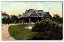 c1910's Bennett Park Preserves Connecting Parkways Buffalo New York NY Postcard picture