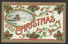 GERMANY - Old Christmas greetings postcard -  (11) picture