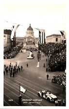 SAN FRANCISCO RPPC - 1925 DIAMOND JUBILEE PARADE - FLOATS, CITY HALL picture