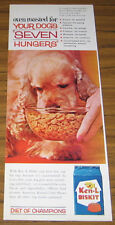 1963 AD~KEN-L BISKIT DOG FOOD~COCKER SPANIEL PUP picture