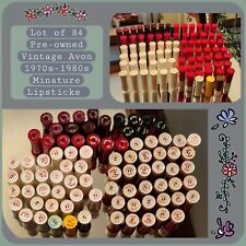 80+ Vintage 1970s 80s AVON Miniature Lipsticks Discontinued Assorted SAMPLES Lot picture
