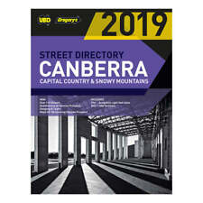 Canberra 2019 Street Directory 23rd Edition Latest Fully Revised and Updated picture