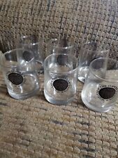 Chequers The Superb Scotch Whisky Lot of 6 Tumbler Whisky Glasses  picture