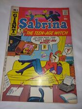 RARE 1971 SABRINA THE TEEN-AGE-WITCH # 1 SALEM THE CAT ~VERY NICE RAW COPY 7.0+ picture