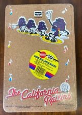 Vintage The California Raisins Cork Bulletin Board Sealed NOS RoseArt 1988 1980s picture