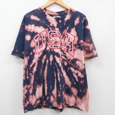Xl/Old Clothes Hanes Short Sleeve Vintage T-Shirt Men'S 90S Usa Logo Large Size picture