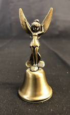 Vintage Walt Disney World  Souvenir Tinkerbell Metal/Brass Bell 3