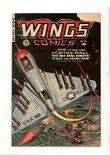 Wings Comics #114 Lower Grade Fiction House 1951 picture