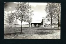 Hampton Iowa IA c1940s RPPC Old Lakeside Shelter House at Beeds Lake State Park picture