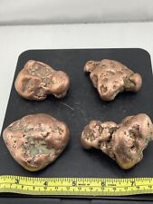 4 NATIVE COPPER NUGGETS- Keweenaw Peninsula, Michigan - 1 lbs 12 oz Total Weight picture