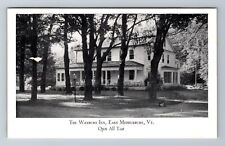 East Middlebury VT-Vermont, The Waybury Inn, Antique, Vintage c1946 Postcard picture