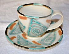 Vtg Anne Smith - Art Studio Coffee/Tea  Cup and Saucer  #4 picture