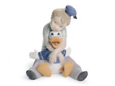 LLADRO NAO, DISNEY, DAYDREAMING WITH DONALD, #1642 BRAND NEW, MINT & BOXED picture