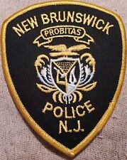 NJ New Brunswick New Jersey Police Patch picture