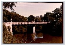 Postcard: KS RPPC Marion Park Bridge, Marion, Kansas - Unposted picture