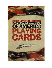 2012 Paralyzed Veterans of America Playing Cards Limited Edition picture