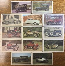 Long Island Automotive Museum Trade Cards, 13, Vintage Cars, Lincoln, Locomobile picture