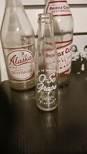 Oh-so Grape Acl Soda Bottle Vintage 7 Oz Flat River Missouri.  picture