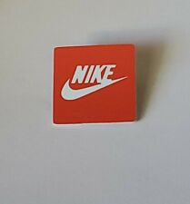 Nike Vintage Swoosh Logo Square Pin picture