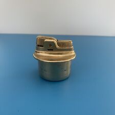 Vintage Ronson goldplated Small Round Desk Lighter picture
