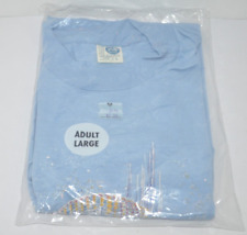 VINTAGE 1982 Epcot Center T Shirt Large by Artex Light Blue Adult WDW NEW NIP picture