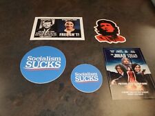 AOC Sticker LOT 5 A.O.C. Democratic Socialism Alexandria Ocasio-Cortez FUNNY JFK picture