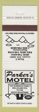 Matchbook Cover - Parker's Motel Lincoln NH picture