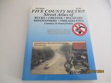 Five County Metro Street Atlas of Bucks, Chester, Delaware, Montgomery, Phil. PA picture
