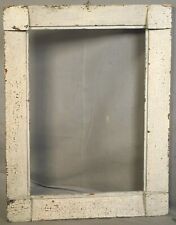 Antique 1840 Vintage Country Empire Picture Frame Crusty OLd Paint 10x14 Early picture
