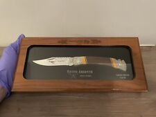 Handcrafted Buck Knife: Painted Pony Design by Michael Prater: Red Thunder 1/50 picture