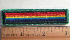 Retired Girl Scout 2001-11 Junior BRIDGE TO CADETTES Rainbow Uniform Patch Badge picture