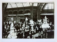 1900 PARIS EXPO UNIVERSAL GLASS PLATE PHOTO 13x18 POSITIVE PHOTOGRAPHY picture