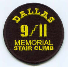 Dallas 9-11 Memorial Stair Climb Fire EMS Police Patch Texas TX picture