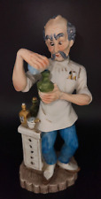 Lefton THE PHARMACIST Porcelain Statue Figurine 8.5” Vintage Geo Z picture