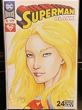 Supergirl Sketch Cover (original art) by Jason Metcalf picture