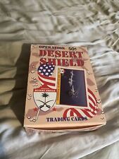 Operation Desert Shield Trading Cards 1991 Full Box 36 Wax Packs NOS - GREAT picture