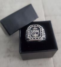 USN NAVY SEAL RING Size 9 picture