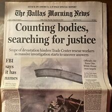 9/11 Dallas Morning News 
