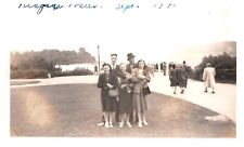 SMITH FAMILY FROM BLOOMSBURG,PA,NIAGARA FALLS,1940.VTG 4.5