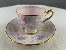 Vintage Tuscan Demitasse Fine English Bone China Tea Cup and Saucer picture