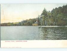 Pre-1907 LAKE SCENE Gardiner Massachusetts MA : A1047 picture