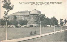 Southwestern Osteopathic Sanitarium, Blackwell, Oklahoma UDB - Postcard picture